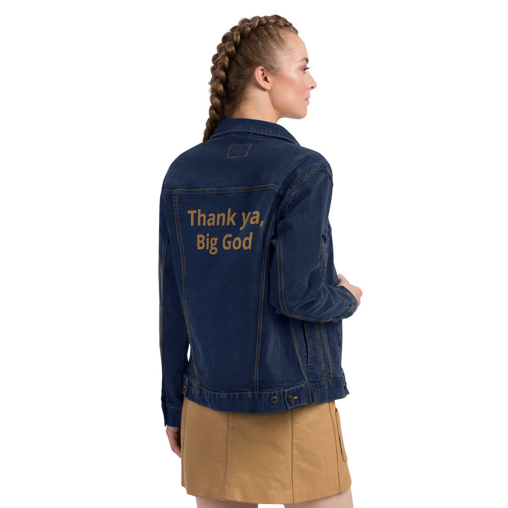 Big God Unisex Denim Jacket