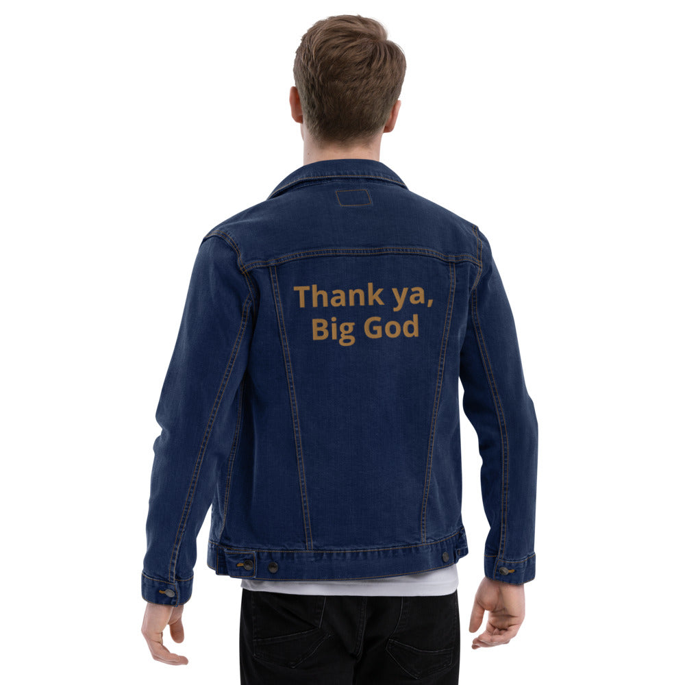 Big God Unisex Denim Jacket