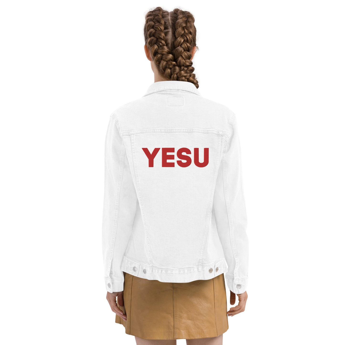 Yesu Unisex Denim Jacket