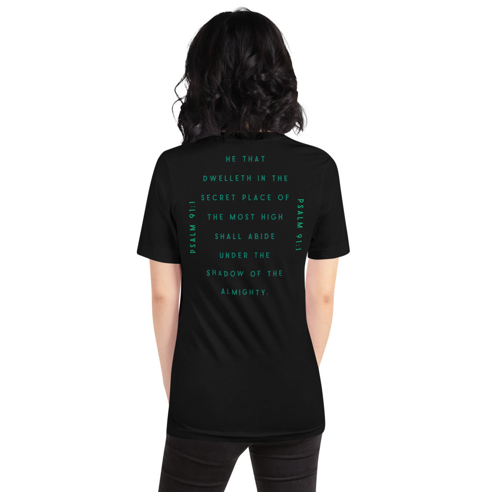 He That Dwelleth Psalm 91 Unisex Tee