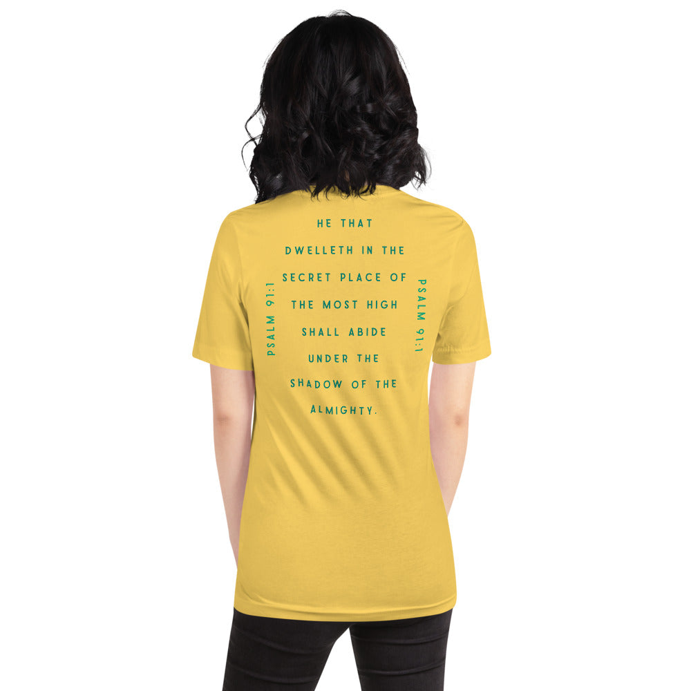 He That Dwelleth Psalm 91 Unisex Tee