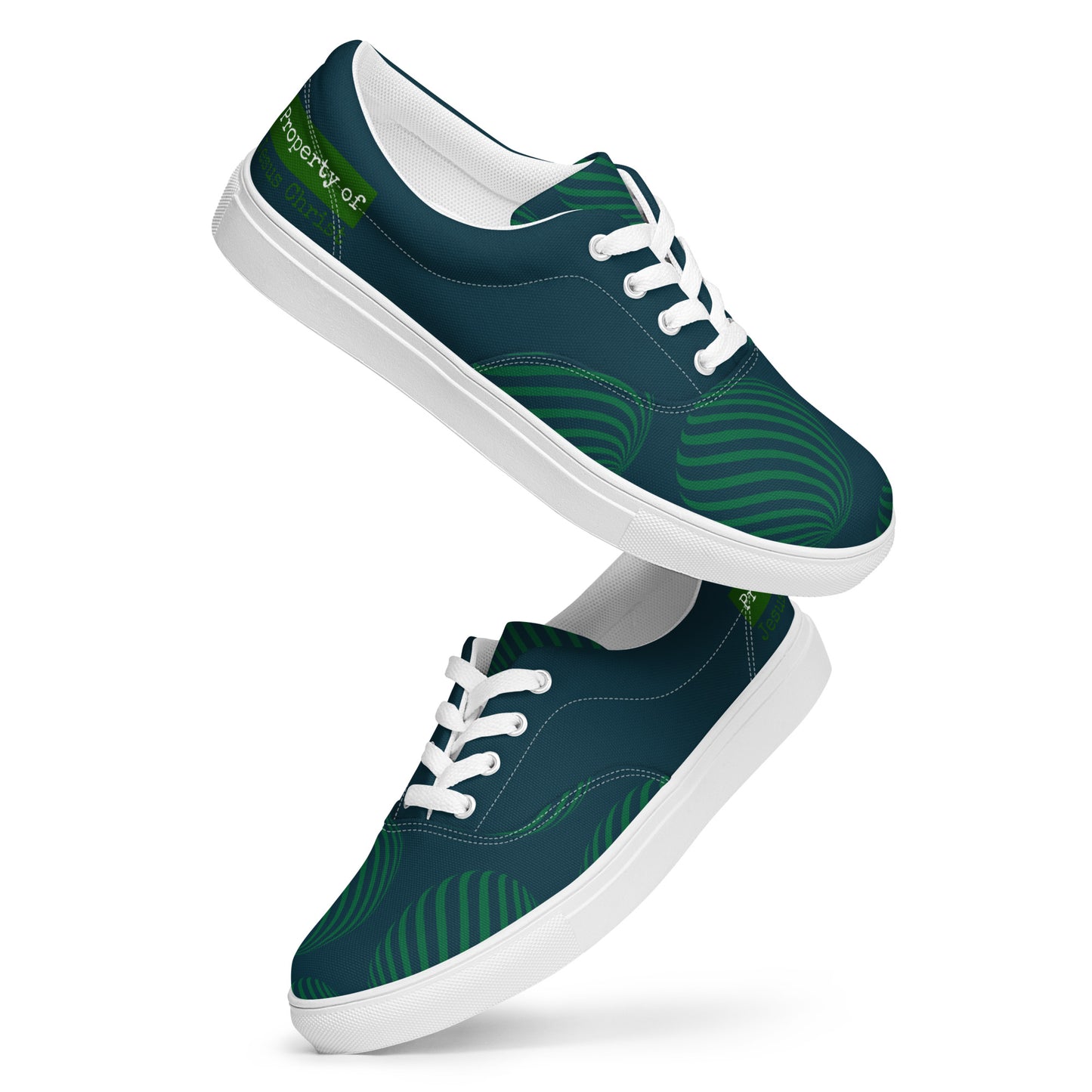 Property Green women’s lace-up canvas shoes