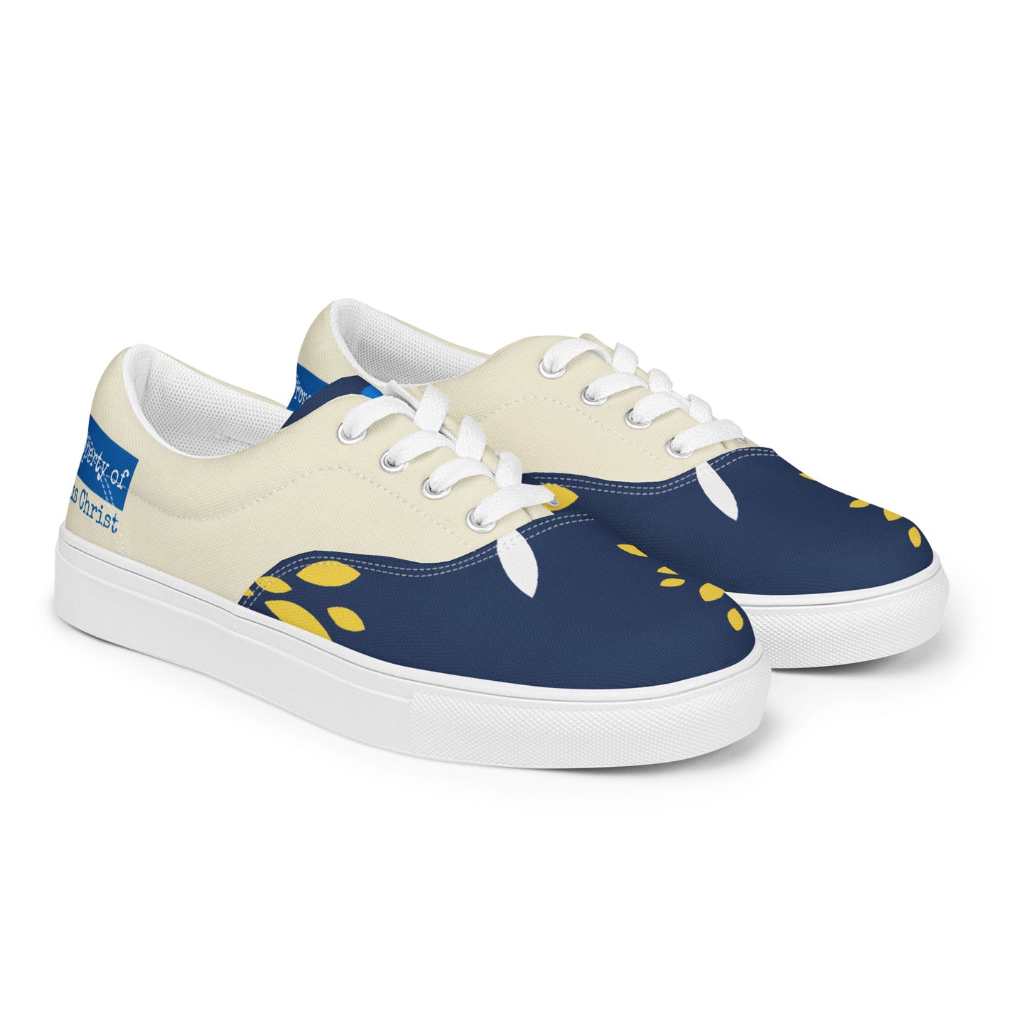 Property Blue women’s lace-up canvas shoes